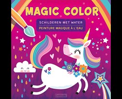 unicorn magic color schilderen met water