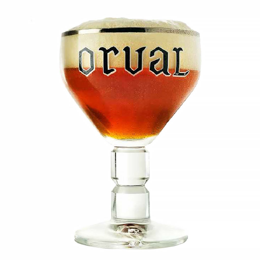 original beer brand glasses orval Tuincentrum Pelckmans