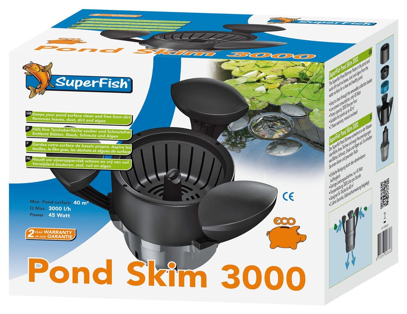 superfish pond skimmer 3000 Tuincentrum Pelckmans