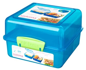 sistema lunch ib. cube lunchbox (6ass.)