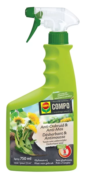 compo bio anti-onkruid & anti-mos totaal spray