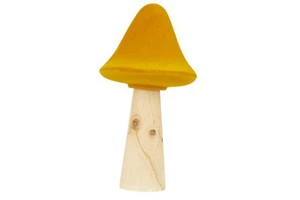 dolomiet paddenstoel wood look stem oranje langwerpig