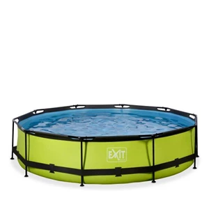 exit frame pool zwembad (met 12v filter pomp) lime