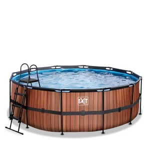 exit frame pool zwembad (met 12v filter pomp) timber style