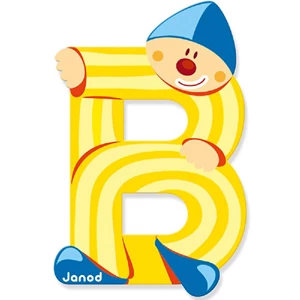 janod letter clown b
