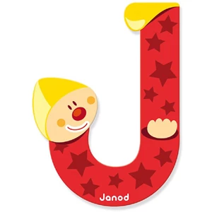 janod letter clown j