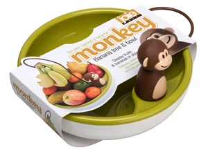 joie monkey fruitschaal met bananenhouder