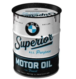money box oil barrel bmw - superior motor oil
