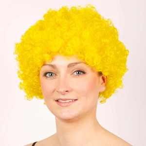 pruik hair geel