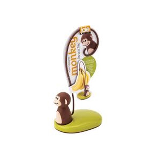 Relaxdays bananenhouder SHELDON, bamboe, met ophanghaak, staand, hout, HxBxD 28,5 x 16 x 16 cm, voor fruit, natuur Relaxdays bananenhouder SHELDON, bamboe, met ophanghaak, staand, hout, HxBxD 28,5 x 16 x 16 cm, voor fruit, natuur