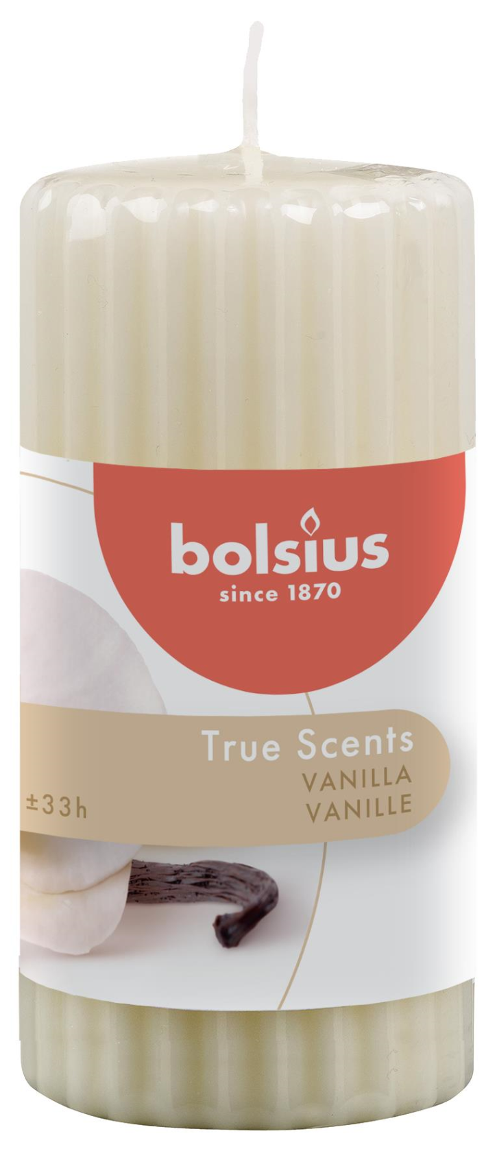 Bolsius stompkaars essentials 6.8x20cm oat beige kopen? - tuincentrum
