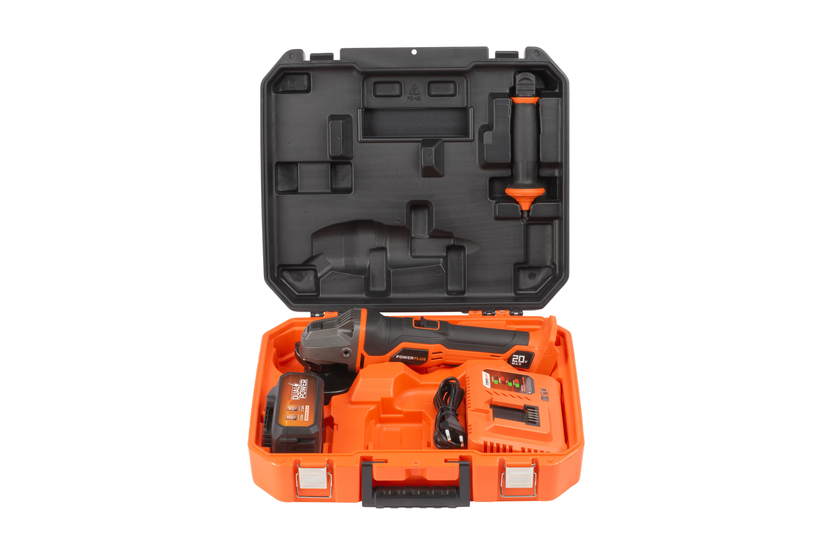 Powerplus POWDP35170 Haakse Slijper 40V 125mm (Geen Batt