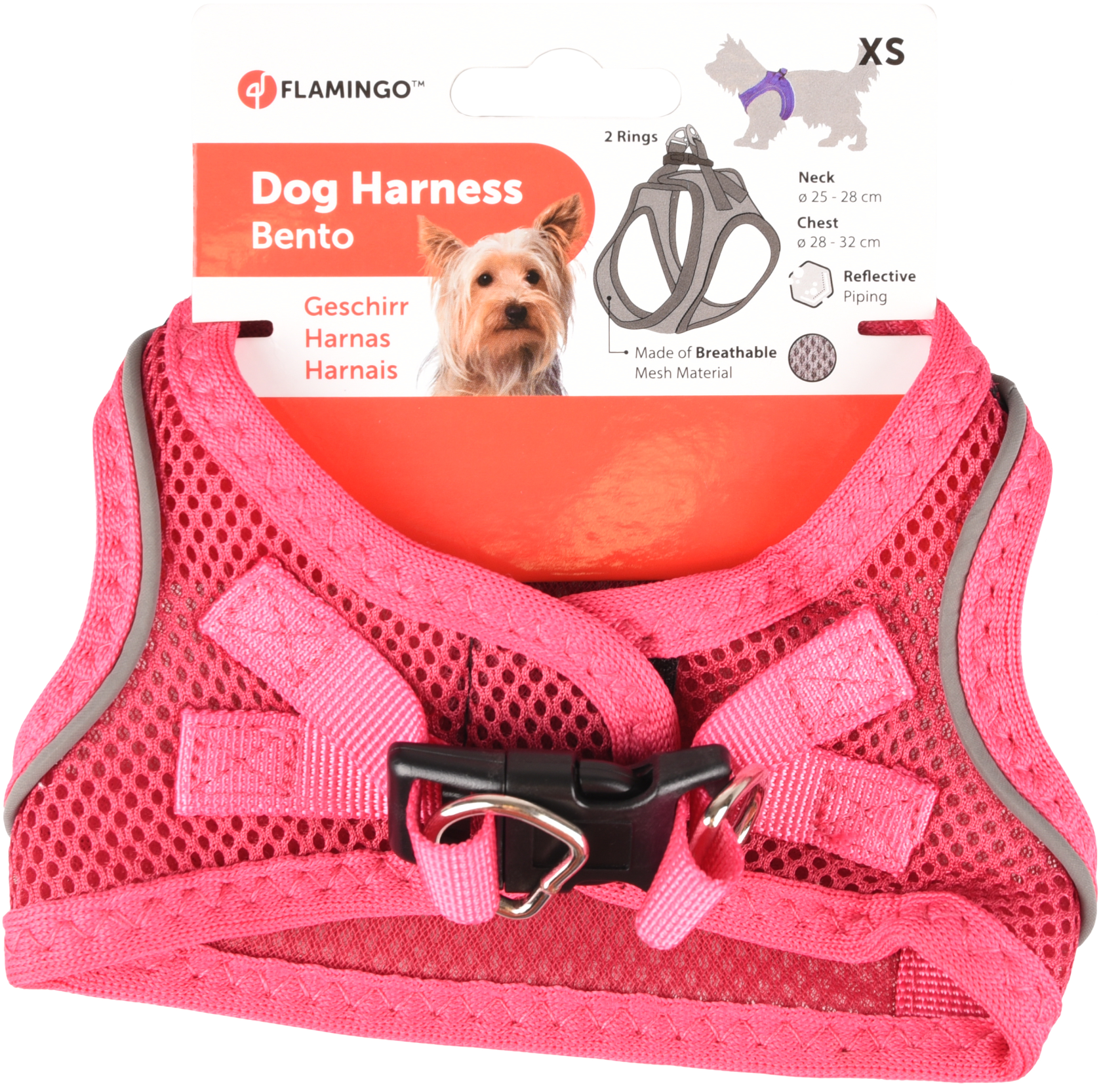 Step & Go hondentuig Elly zalmroze