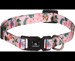 Flamingo Halsband Mit Bandana Pinto In Rot, Größe XS (22–35 Cm) – Stylisches Set Für Hunde Flamingo Halsband Mit Bandana Pinto In Rot, Größe XS (22–35 Cm) – Stylisches Set Für Hunde