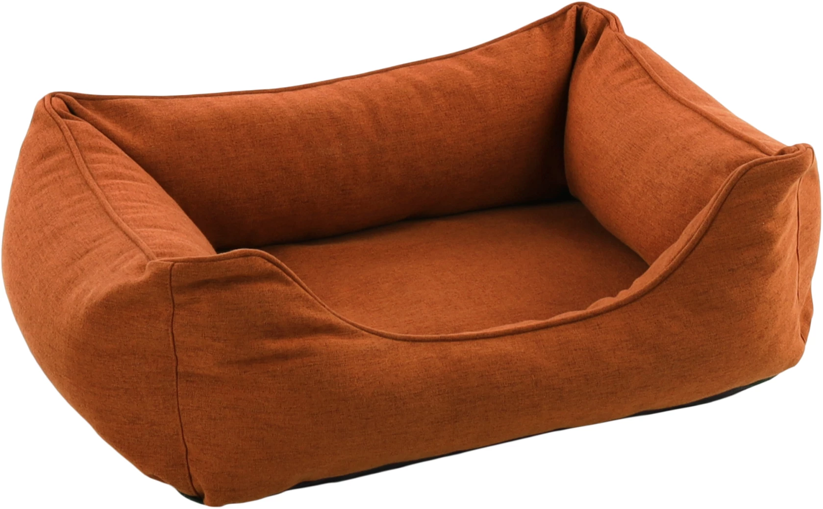 Petcomfort Bruine hondenmand/hondenkussen rond - 53 cm Petcomfort Bruine hondenmand/hondenkussen rond - 53 cm