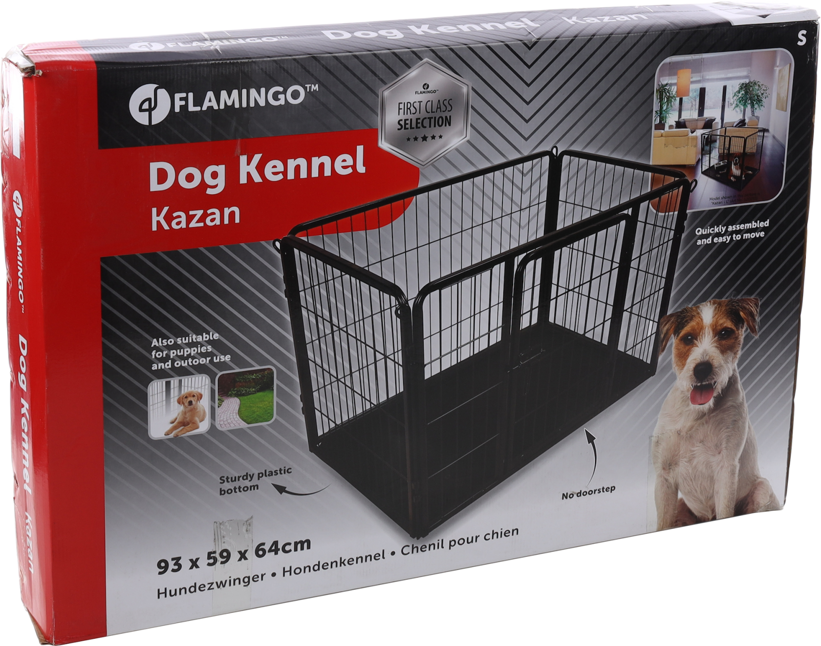 Chenil Premium - Niche D'extérieur Pour Chien Avec Toit 200x100x125 Cm Maison Et Jardin Chenil Premium - Niche D'extérieur Pour Chien Avec Toit 200x100x125 Cm Maison Et Jardin