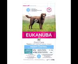 eukanuba daily care adult weight control l/xl