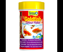 tetra goldfish colour vlokken