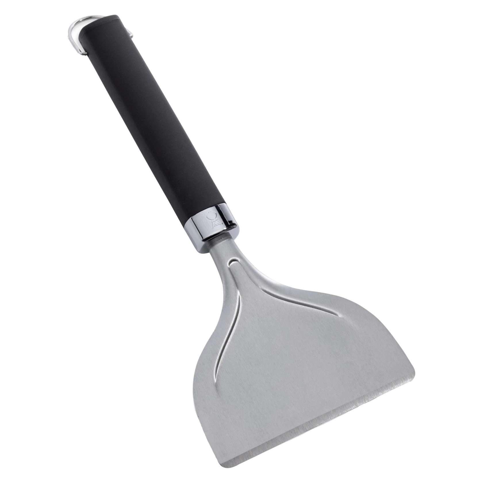 2 stuks roestvrijstalen grillschrapers met houten handgrepen - schuine 2 stuks roestvrijstalen grillschrapers met houten handgrepen - schuine