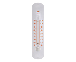 Nature muurthermometer metaal antraciet Nature muurthermometer metaal antraciet