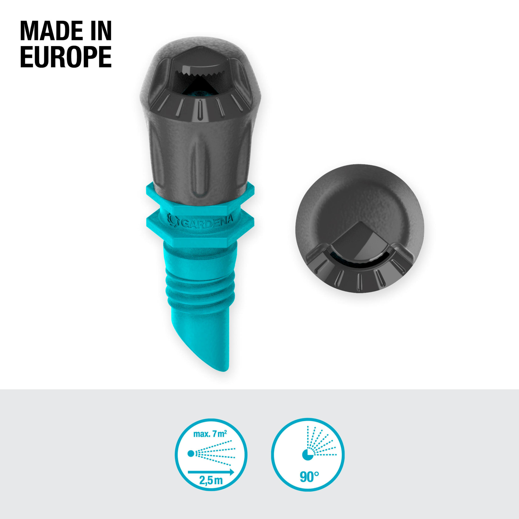 Gardena Broes Met Verlengstuk - Handsproeier - Promo - Tuinspuit