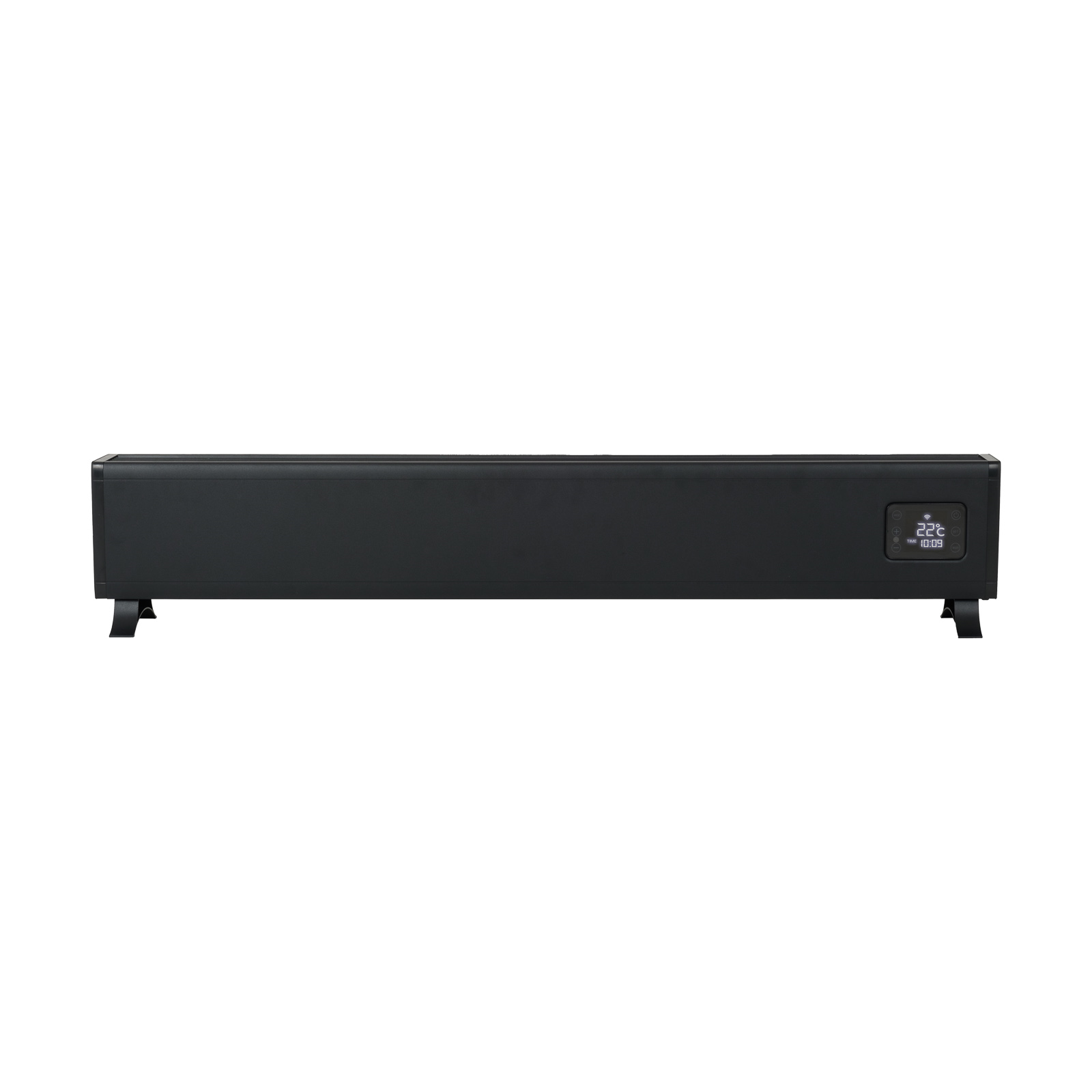 eurom convectorkachel alutherm baseboard 2000 wi-fi zwart