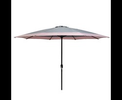 parasol polyester outdoor grijs/roze
