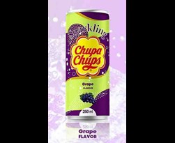 chupa chups drink sparkling grape