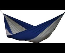 vivere parachute hammock - single (beige/navy)