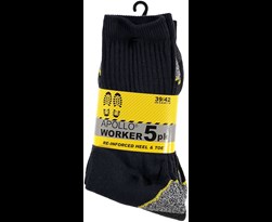 apollo worker socks (5-pack)