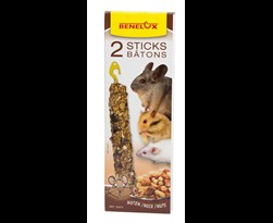 benelux sticks knaagdier noten (2sts)