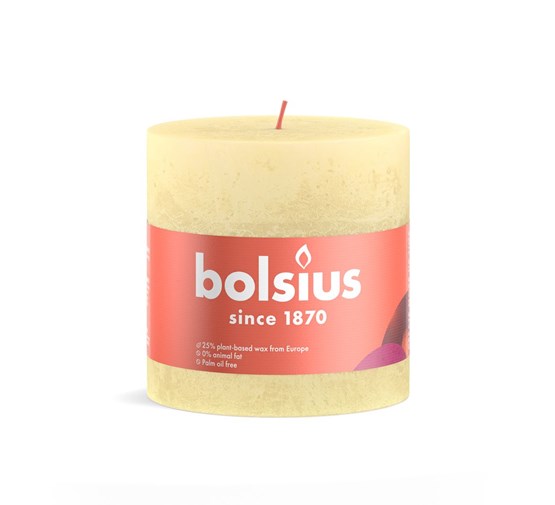 bolsius-rustiek-stompkaars-butter-yellow