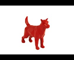 bp hond origami rood