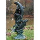 bronzen-beeld-fontein-dolfijnen