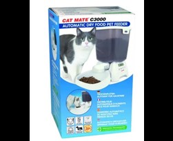 cat mate automaat dry food pet feeder