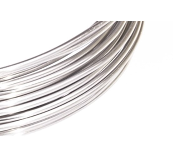 Aluminiumdraad 2,5 mm - 76 meter rol voor punnikdecoratie Aluminiumdraad 2,5 mm - 76 meter rol voor punnikdecoratie
