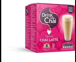 drink me chai spiced chai (8 capsules)