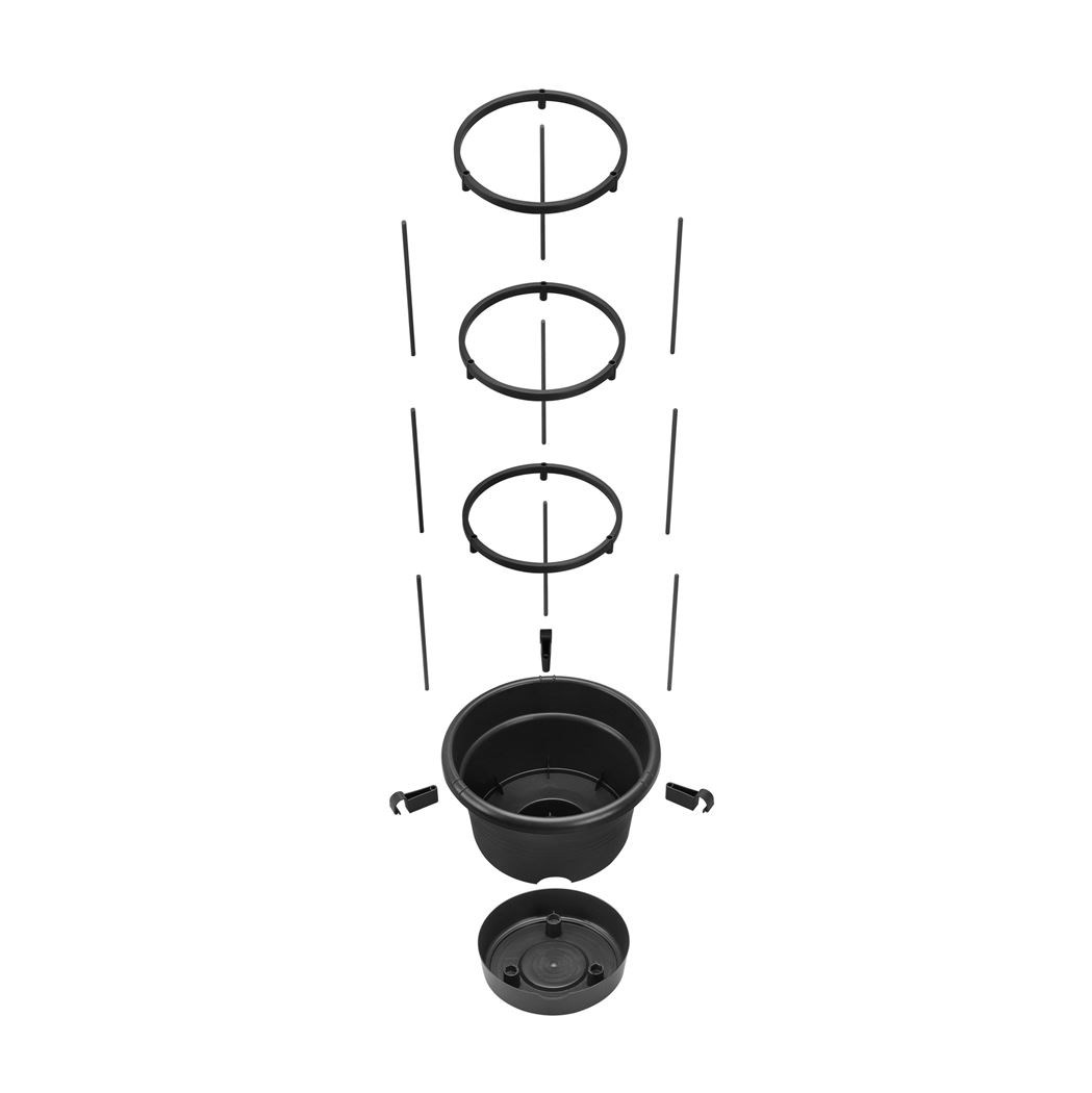 versieren koepel komen elho green basics tomaten pot living black - Tuincentrum Pelckmans