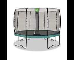 exit allure classic trampoline met veiligheidsnet groen