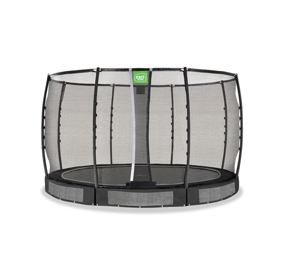 exit-allure-premium-inground-trampoline-met-veiligheidsnet-zwart