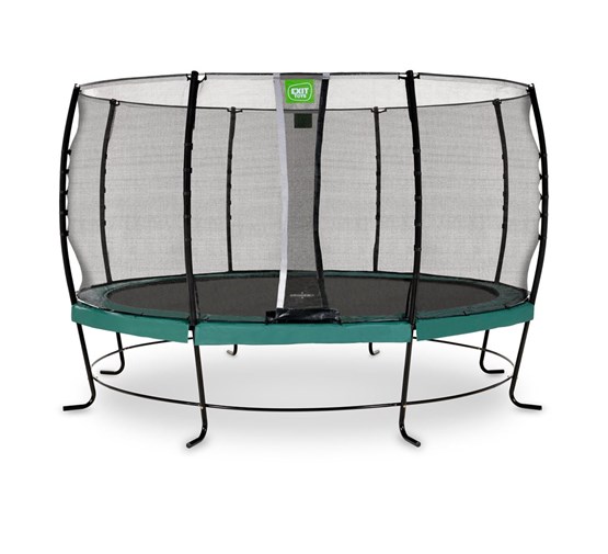 exit-lotus-classic-trampoline-met-veiligheidsnet-groen
