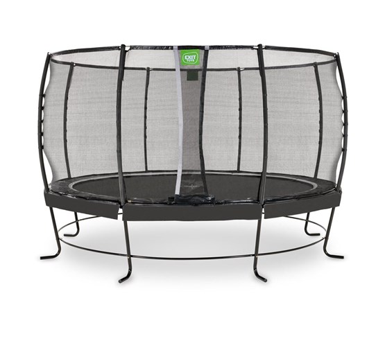 exit-lotus-premium-trampoline-met-veiligheidsnet-zwart