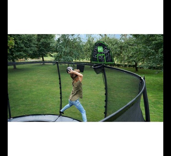 Opgetild lijden Kapper exit trampoline basket groen/zwart (met foam bal) - Tuincentrum Pelckmans