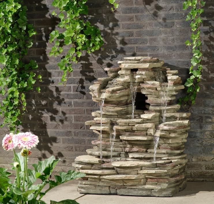 fontein rotsen hoog - Tuincentrum Pelckmans