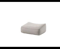 gescova benito footrest lounge alu white agora senda + qdf