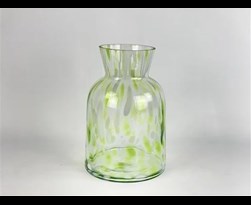 glass vase green