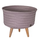 handed-by-up-low-round-basket-mauve-with-wooden-feet-size-low