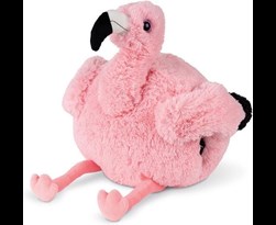 cozy noxxiez handwarmer flamingo