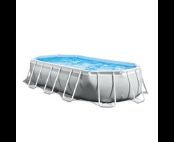 intex zwembad prism frame oval pool set