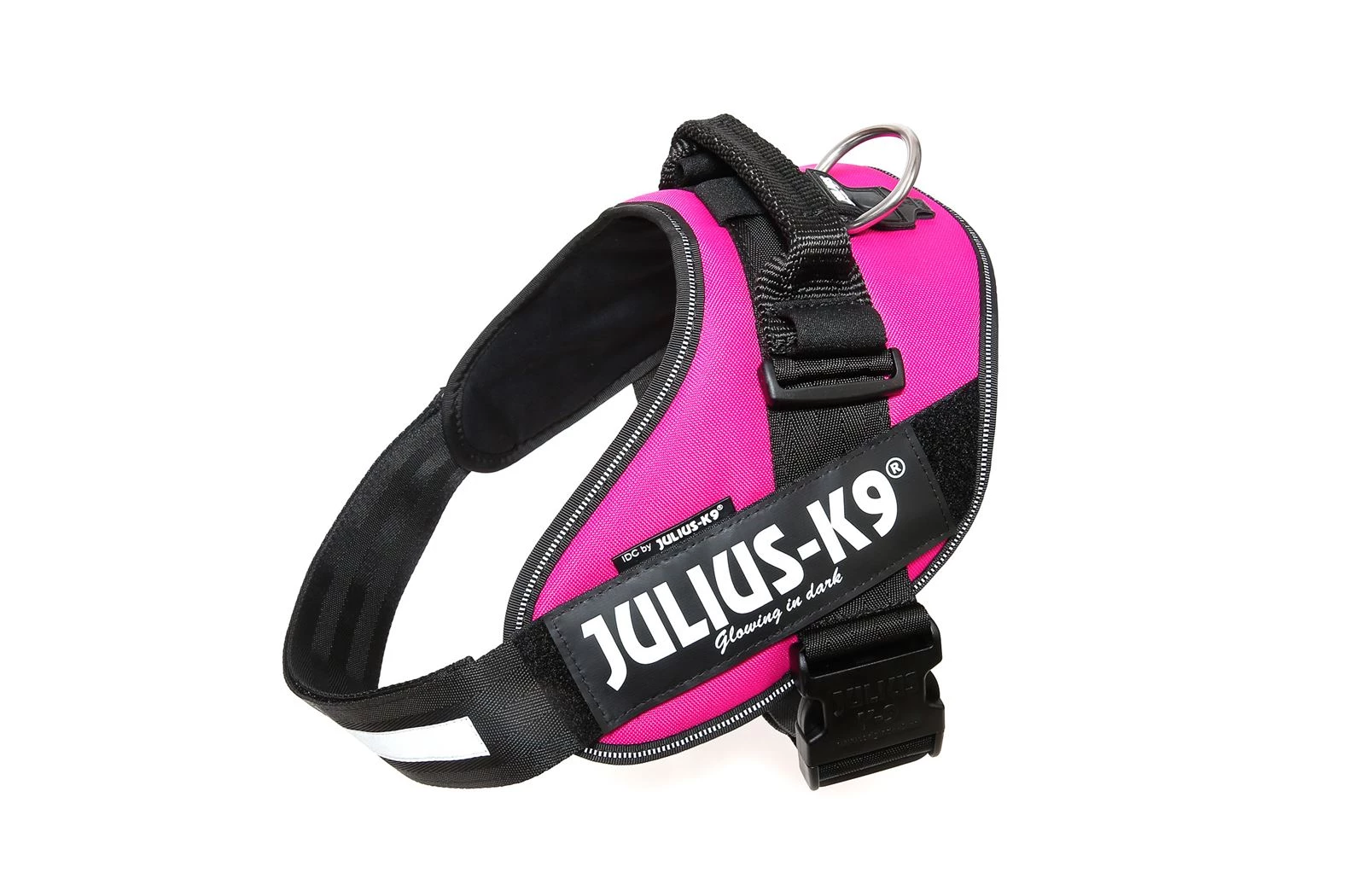 Julius-K9 IDC-harnas voor blindgeleidehonden zonder handvat, maat 1, neon Julius-K9 IDC-harnas voor blindgeleidehonden zonder handvat, maat 1, neon